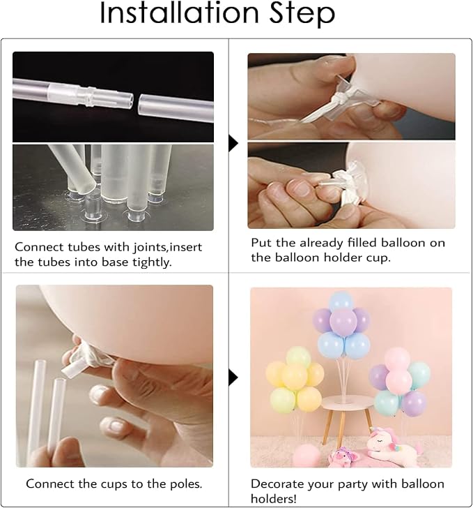 8 Set Balloon Stand Kit - Image 8
