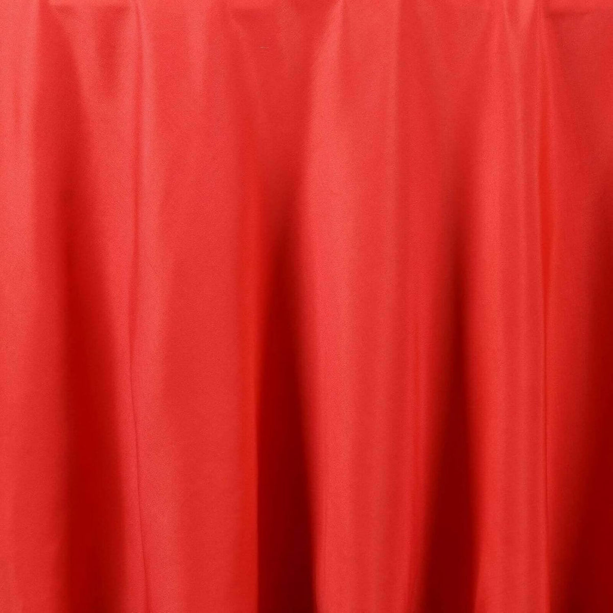 Efavormart Round Tablecloth, 120 Inch Stain & Wrinkle Resistant Washable Table Cloth, Decorative Polyester Fabric Table Cover for Banquet, Wedding, Dining - RED