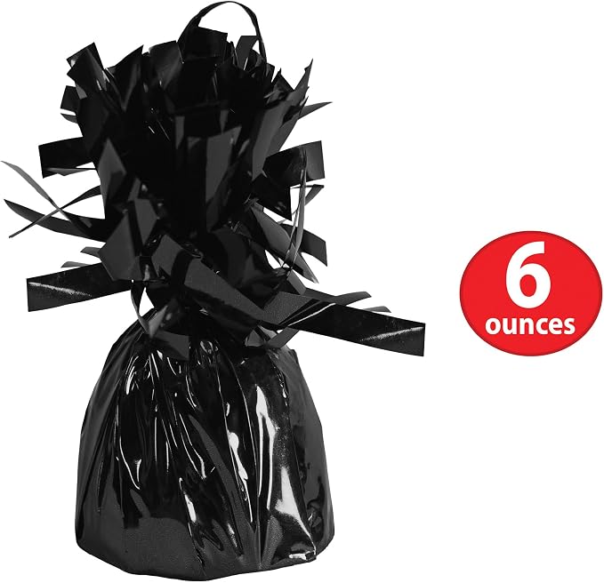 Metallic Wrapped Balloon Weight Pack of 12 - Image 2