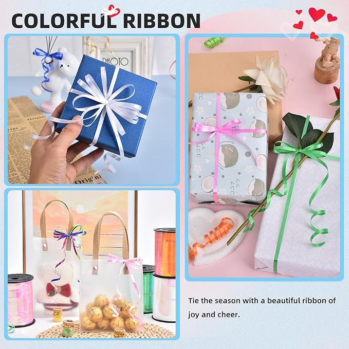 Rainbow Ribbon, 500 Yard Curling Ribbon - Image 3