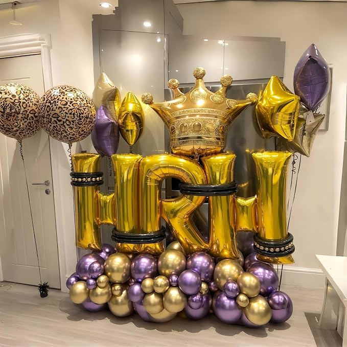 Giant H Alphabet Balloon Letters, 40 Inch Helium Mylar Foil Name Word Balloons - Image 5