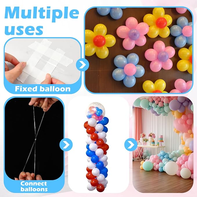 Eaasty 200 Pcs Clear Rubber Bands - Image 4
