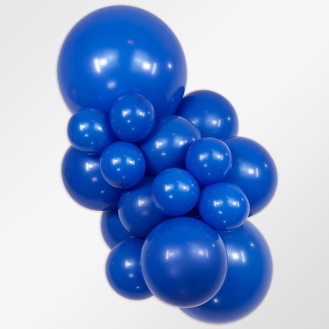 Sempertex Round Fashion Royal Blue Balloons, 11 Inch, Graduation, Baby Shower - Image 2