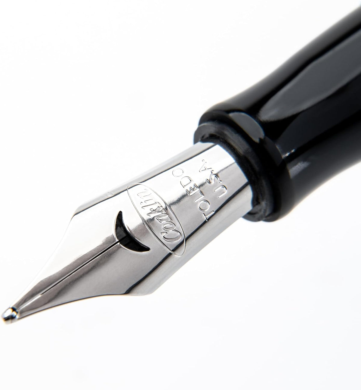Conklin Duragraph Fountain Pen Ice Blue - Stub Nib, Premium Writing Instrument for Calligraphy & Signatures