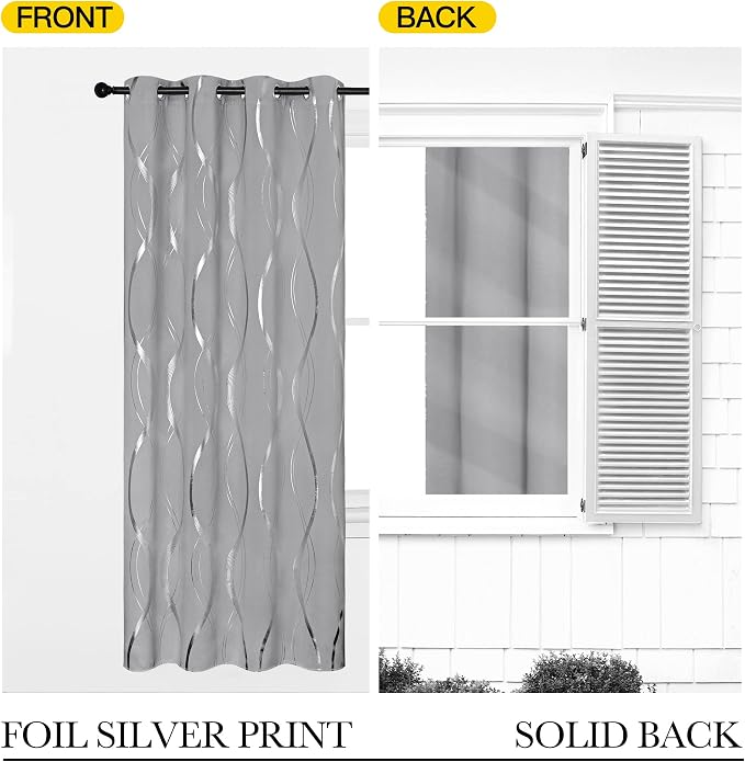 NICETOWN Living Room Curtains, Extra Long Blackout Curtains and Drapes - Image 6
