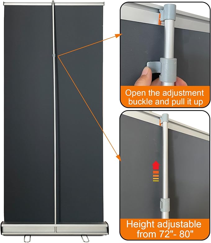 CUSTOM Retractable Banner Stand, Banners are made from curl-free fabric - Image 8