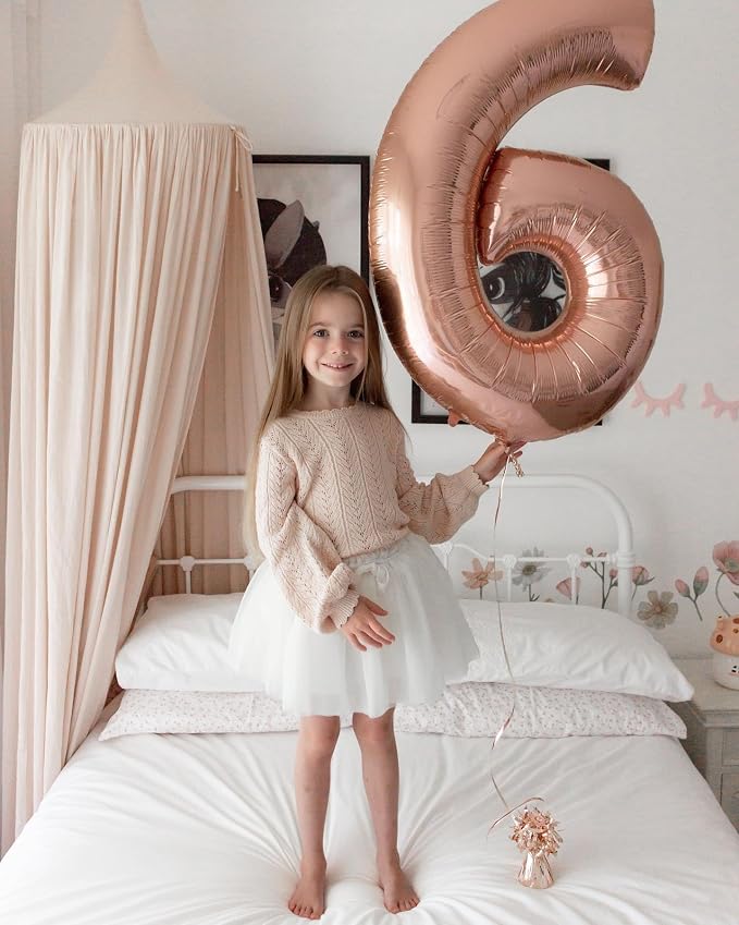 Rose Gold 6 Balloon - Image 3