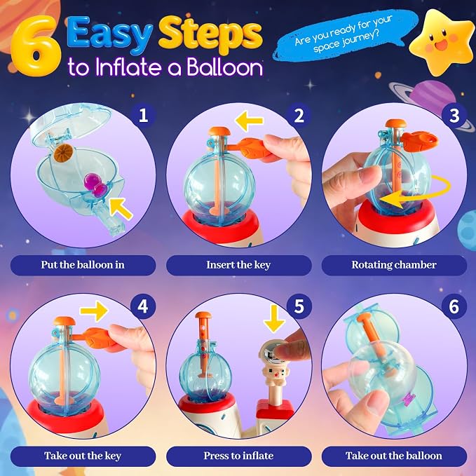 219pcs Space Magic DIY Balloon Kit - Image 4