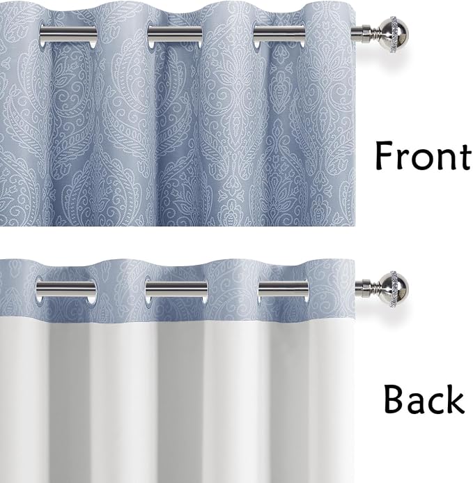 DWCN Ombre Blackout Curtains for Bedroom - Image 4