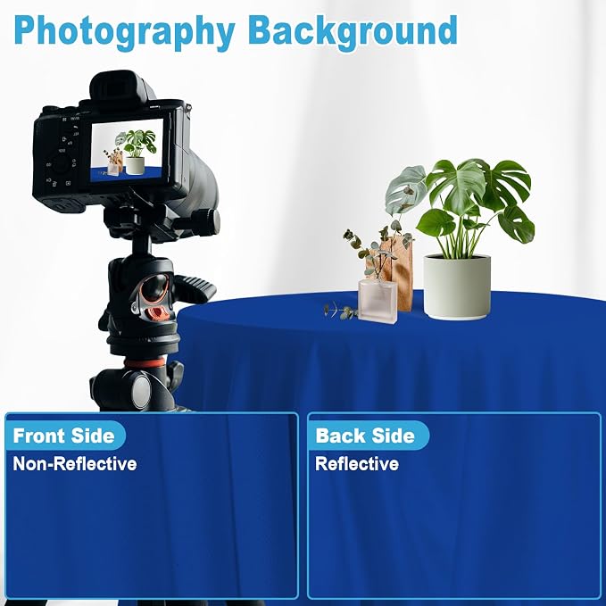 Royal Blue Photography Backdrop - Image 7