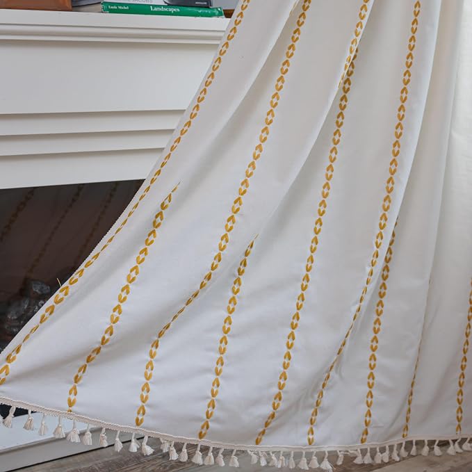 Sutuo Home Boho Curtains 84 inch Length - Image 7