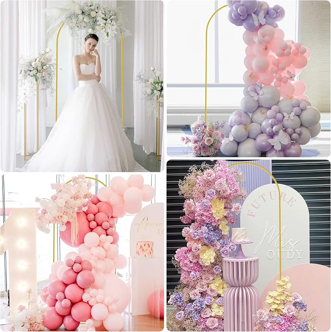 6FT Arch Backdrop Stand and Cover Set, Arch Stand - Image 5