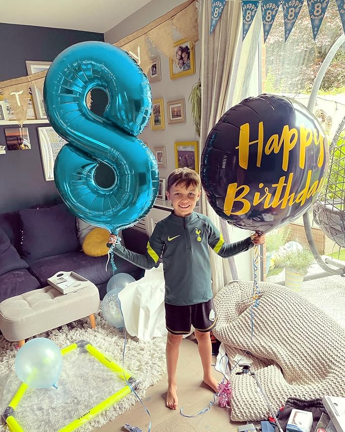 LightBlue 8 Balloon - Image 3