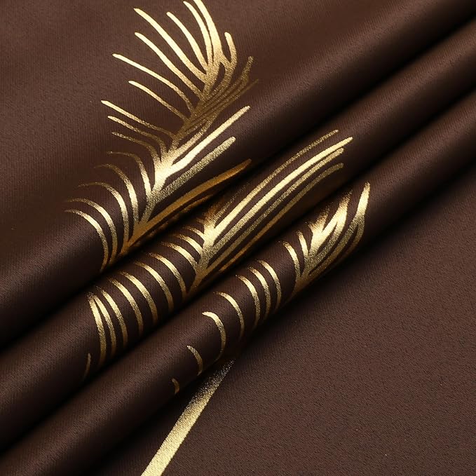Brown Blackout Curtains 72 Inches Long - Image 8