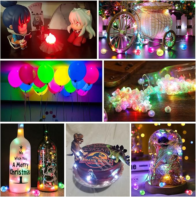 50PCs Mini Led Lights, Flash Led Balloons Light - Image 7