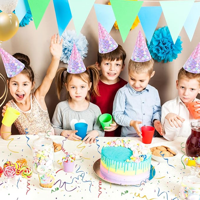 CANREVEL 12 PCS Party Hats for Adults and Kids, Party Headwear | Birthday - Image 3