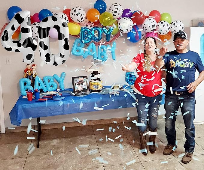Cow Print 9 Balloon - Image 7
