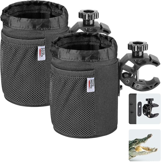 KEMIMOTO Motorcycle Cup Holder, Oxford Fabric Motorcycle Drink Holder by kemimoto