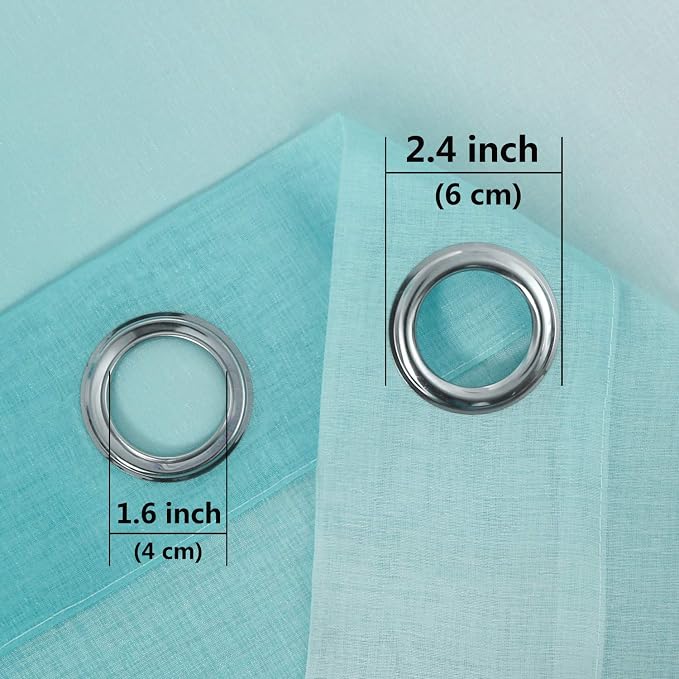 DWCN Ombre Sheer Curtains - Image 5