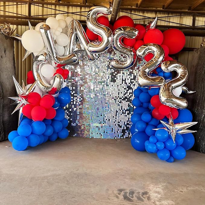 Silver Letter Balloons 40 Inch Large Alphabet Balloon Letter D | Foil Mylar Big - Image 3