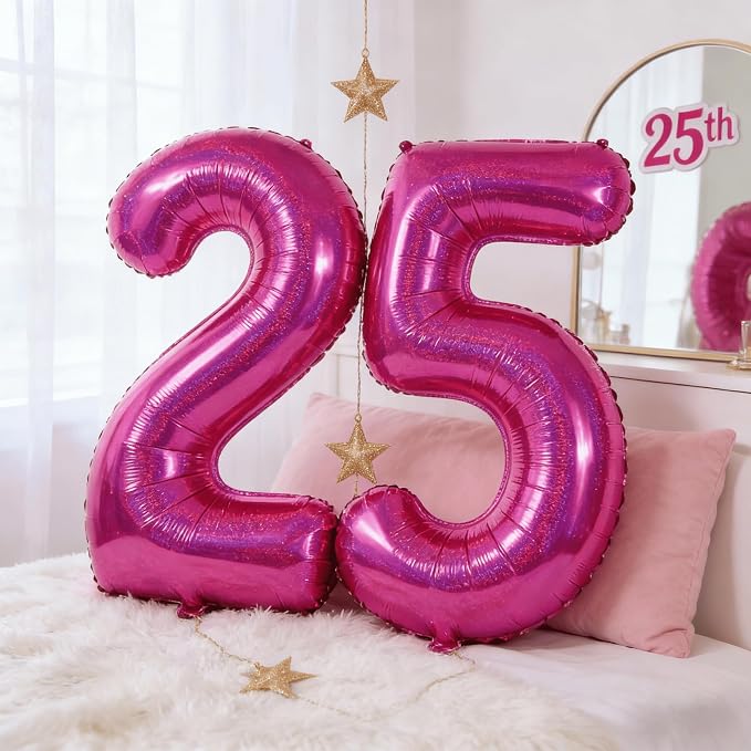 Laser Hot Pink 7 Balloon - Image 3