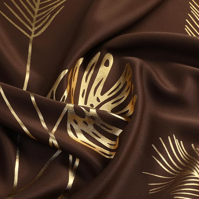 Brown Blackout Curtains for Living Room 90 Inch Length 2 Panels Set, Room - Image 5