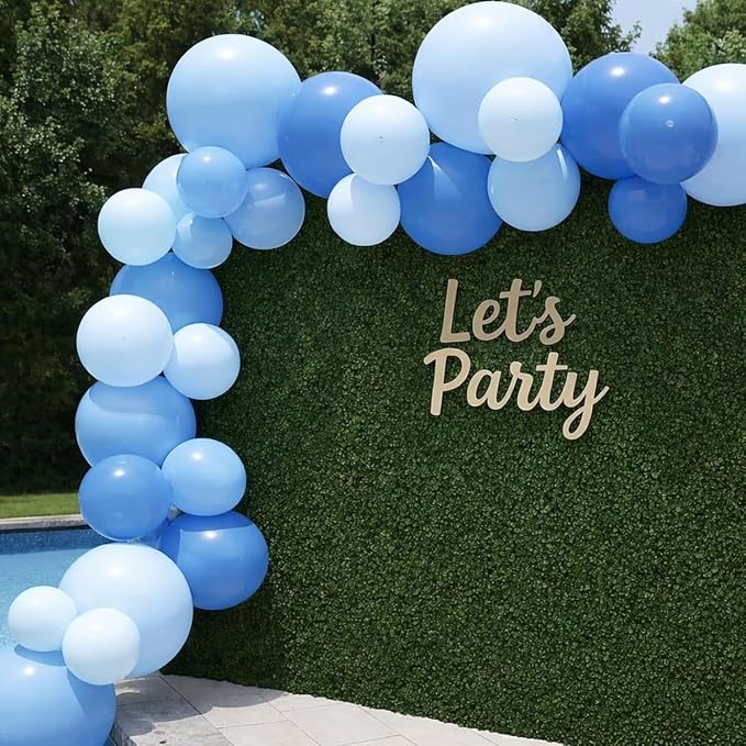 Reusable Inflatable Balloon Garland Arch Kit, 18ft 3/7 PCS Linked Pvc Balloons - Image 2