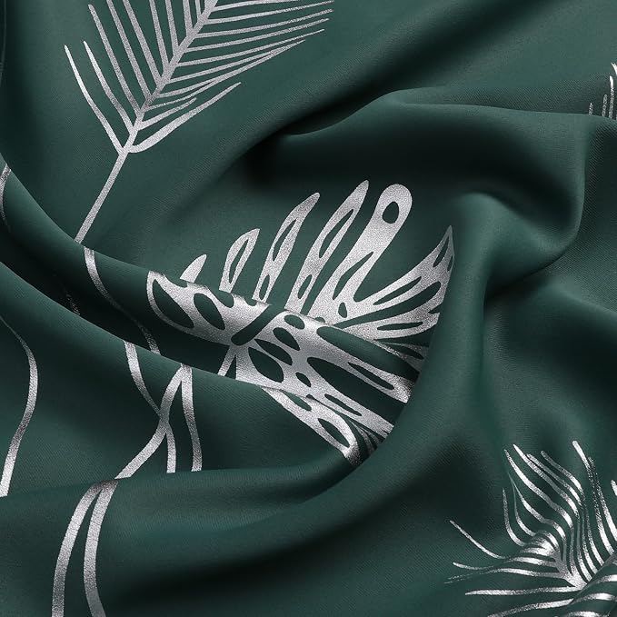 Green Room Darkening Curtains 63 Inches Long - Image 5