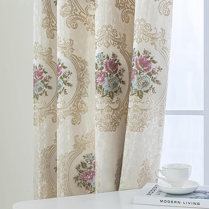 Loom and Mill Luxury Jacquard Curtains by LoomandMill