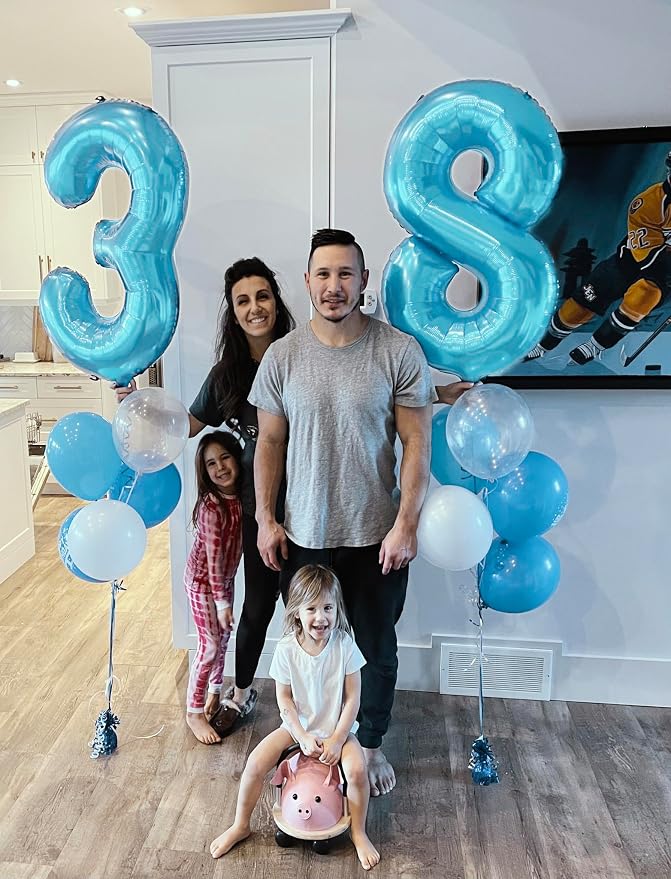Pastel Blue 3 Balloon - Image 9