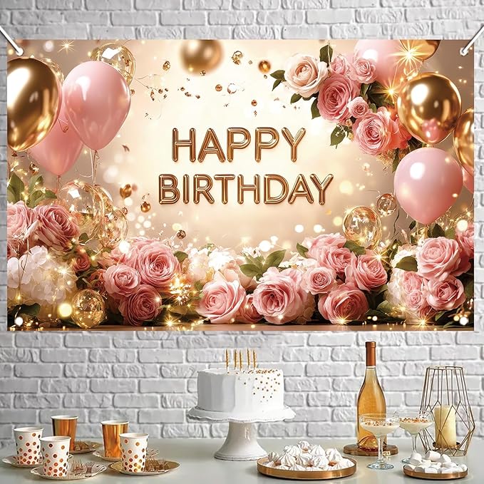 Birthday Backdrop Happy Birthday Backdrop - Image 6