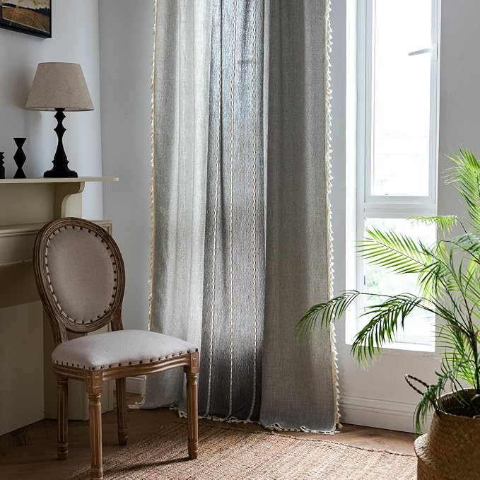 Sutuo Home Boho Curtains 72 inch Long - Image 8