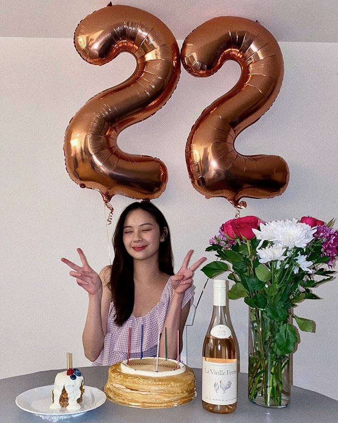 Coffee Brown Number 9 Balloon 40 Inch - Image 8