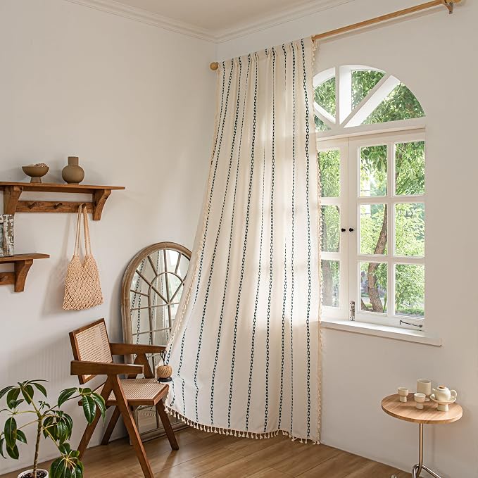 Sutuo Home Boho Curtains 84 Inches Long - Image 3