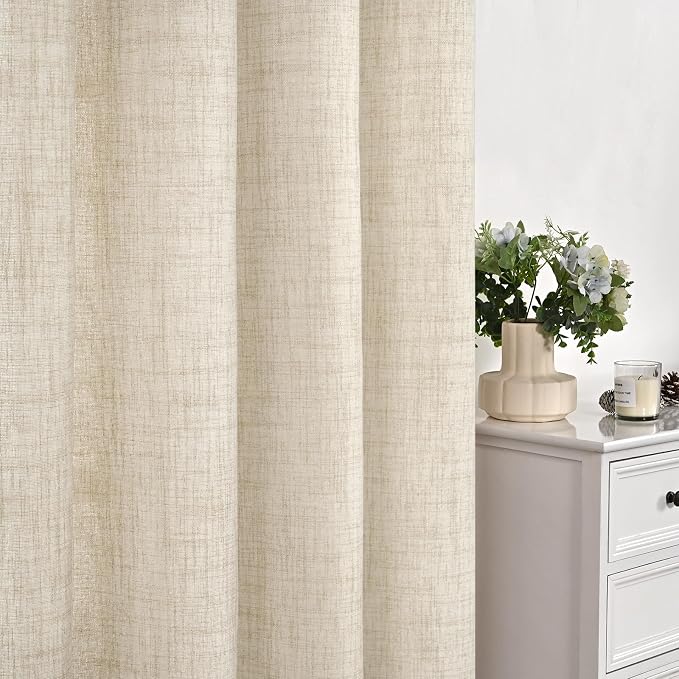 YoungsTex Linen Curtains 68 Inch Length - Image 7