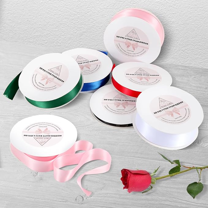 Handyman Crafts Pink Satin Ribbon - Image 5
