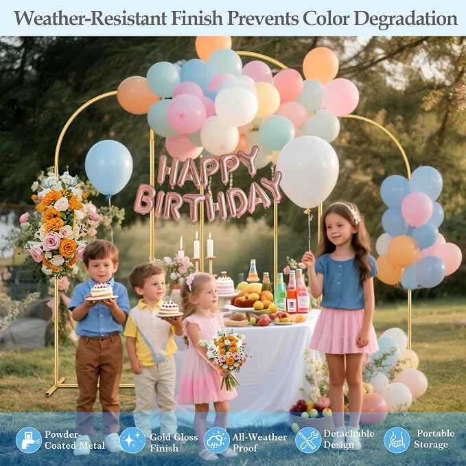6FT, 4FT Balloon Arch Stand Kit - Image 3