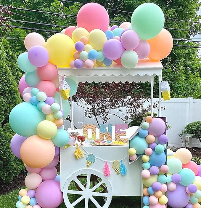 18 inch Pastel Blue Balloons - Image 4