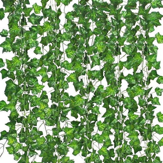 Comtelek 504 FT Artificial Ivy 72 Pack Ivy Vine Garland Ivy Leaves Greenery by Comtelek