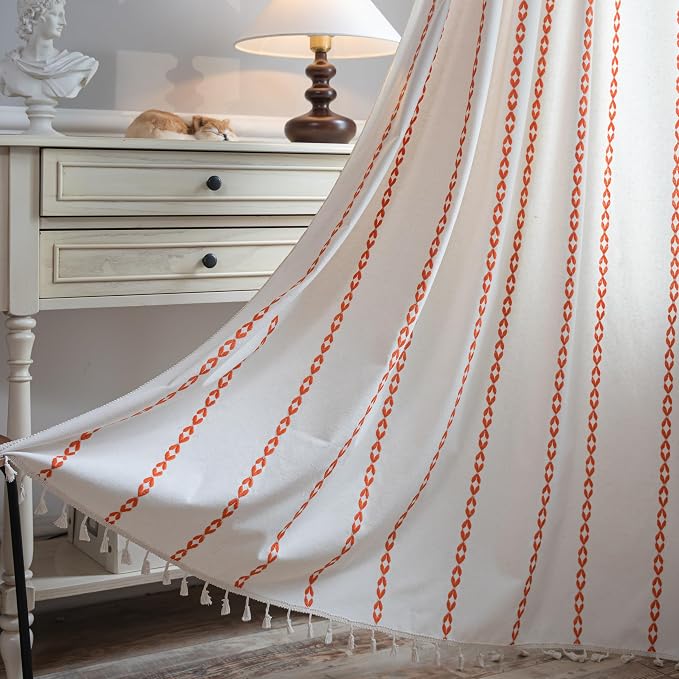 Sutuo Home Boho Curtains 72 inches by SutuoHome