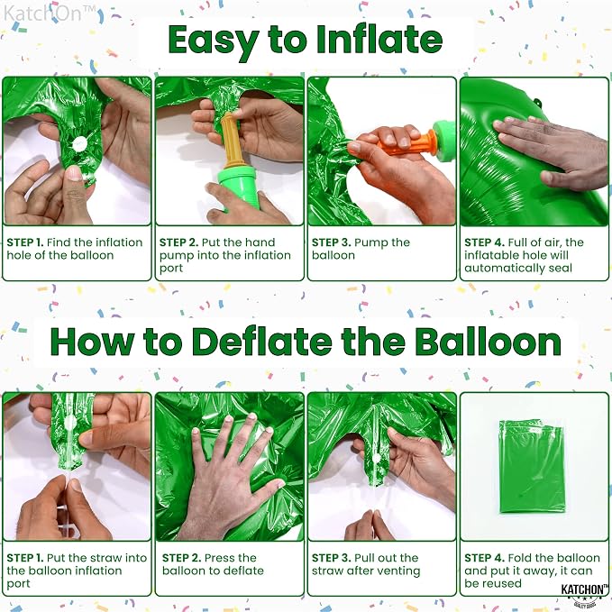 KatchOn Dark Green Number 11 Balloon 40 Inch, 11th Birthday Balloon Decor | - Image 3
