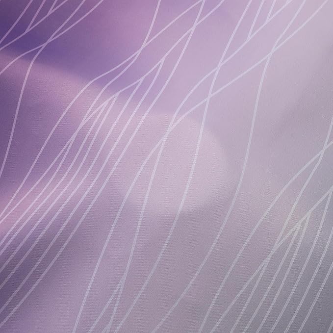 Black and Purple Ombre Blackout Curtains - Image 8