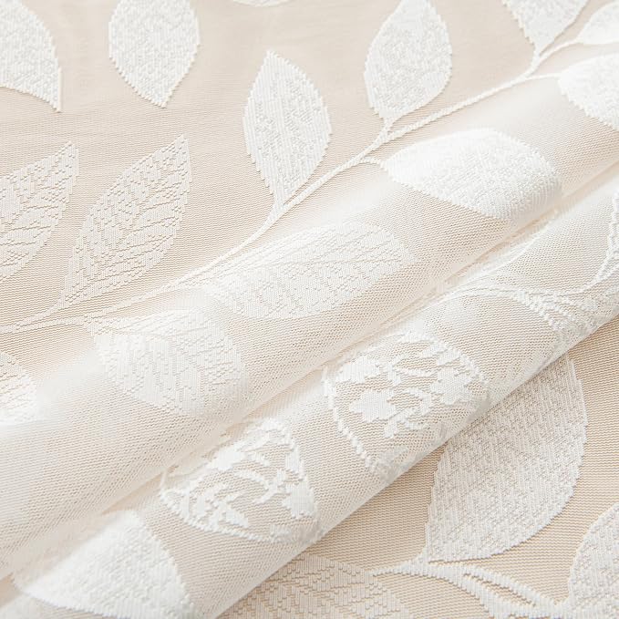 Treatmentex Lace White Sheer Curtains - Image 6