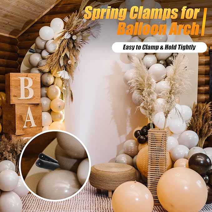 RELBRO Spring Clamps, 3.5 Inch Plastic Clips, Heavy Duty - Image 3