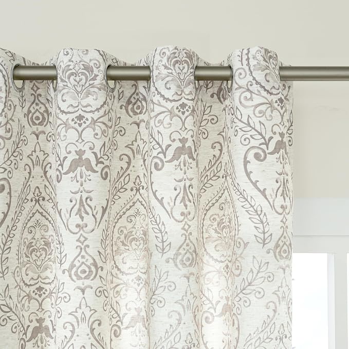 Short Linen Curtains 45 inch Length - Image 9