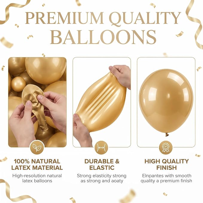 2Set Blue Gold Balloon Column Stand Kit - Image 8