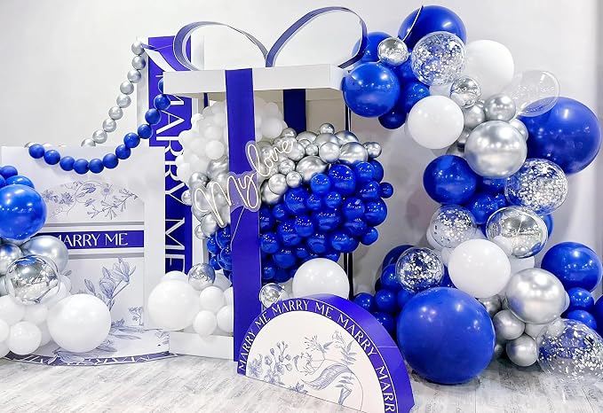 Clear Balloons 18 Inch 24 Pack Matte Helium Latex Round Balloons - Image 4