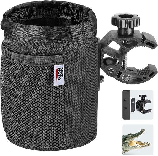 KEMIMOTO Motorcycle Cup Holder, Oxford Fabric Motorcycle Drink Holder by kemimoto