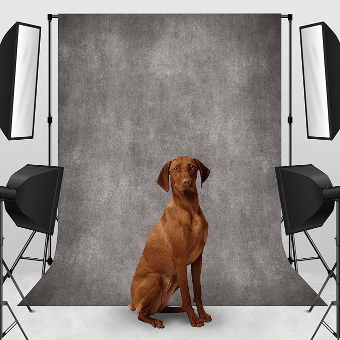 Gray Photo Backdrop Studio Abstract Texture Photography Background 5x7ft | - Image 3