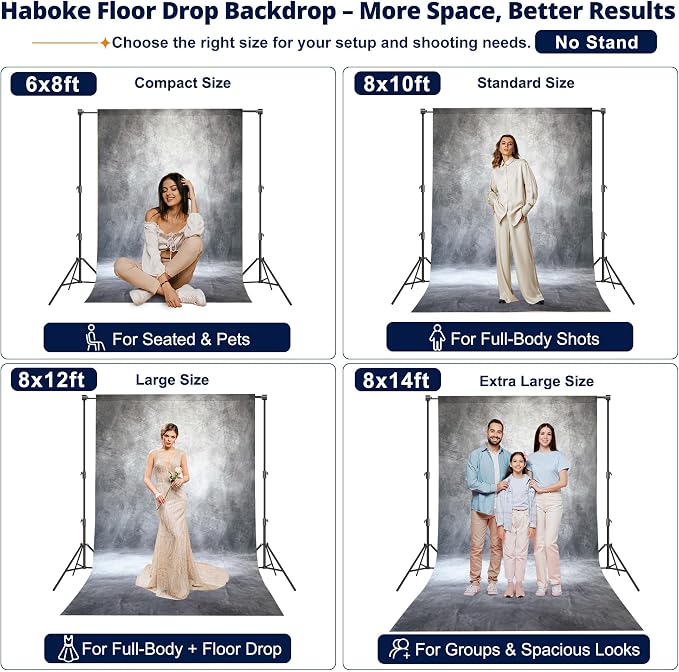 Abstract Photography Backdrop for Photoshoot 8x14ft, No Stand | Professional - Image 3